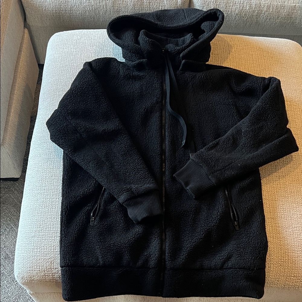 Athleta women’s  Black Hooded Jacket